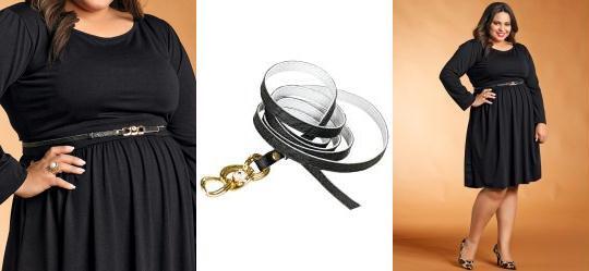 Cinto Feminino Plus Size Preto
