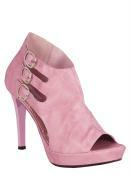 OPEN BOOT (ROSA) COM TR�S FIVELAS