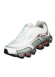 tênis esportivo branco/vermelho