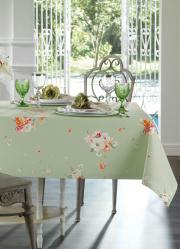 toalha de mesa perla antiformiga verde