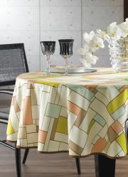 toalha de mesa roxy antiformiga estampado