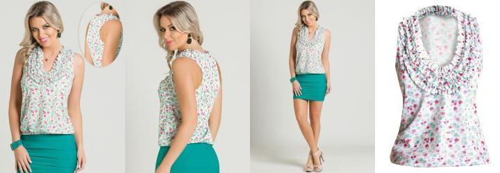 Blusa Estampada Blusa Estampada