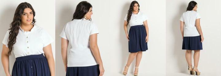 Camisa Branca Plus Size Camisa Branca Plus Size