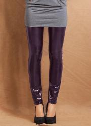 calça legging roxa