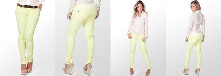 Cal�a Verde Neon em Sarja