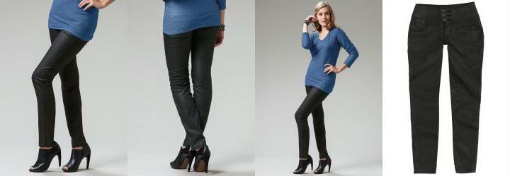 Cal�a Super Skinny com Elastano Preto Enfim