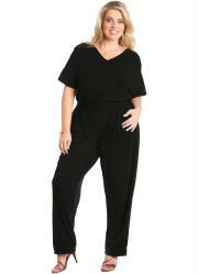 macac�o preto decote v