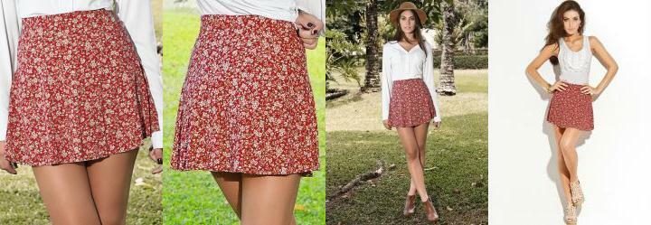 Saia Floral Evas�