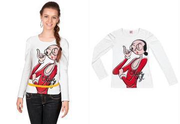 Blusa Manga Longa Branco Fakini Blusa Manga Longa Branco Fakini