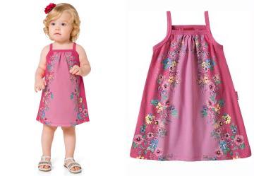 Vestido Infantil Kyly Pink