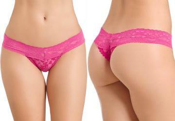 Calcinha em Renda Pink