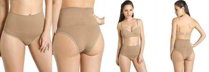Calcinha Alta Modeladora Chocolate