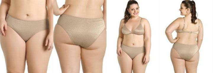 Calcinha Plus Size Chocolate