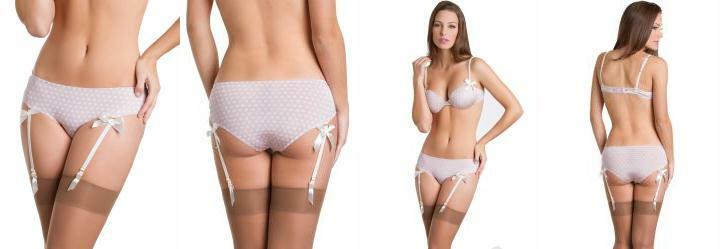 Calcinha Baixa Miz.Couture Rosa Liga Remov�vel