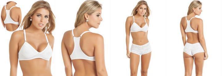 Sutiã Branco Estilo Nadador Sutiã Branco Estilo Nadador