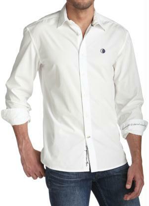Camisa Masculina Colarinho Social Branca - cod. 1336532