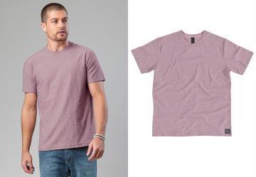 Camiseta em Algod�o Flam� Roxo Enfim