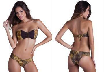 Biquini Ana Hickmann Marcyn Praia Marrom