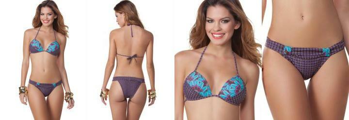 Biquini Ana Hickmann Praia Marrom