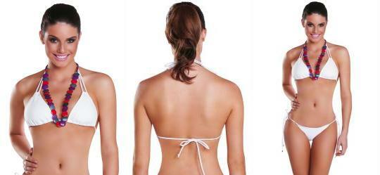 Busto Cortininha Avulso Vacanze Branco