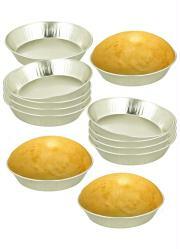kit com 12 forminhas de metal